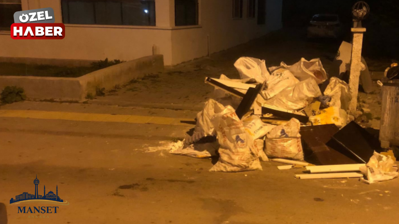 15 gündür kaldırılmayan molozlar tepki topladı
