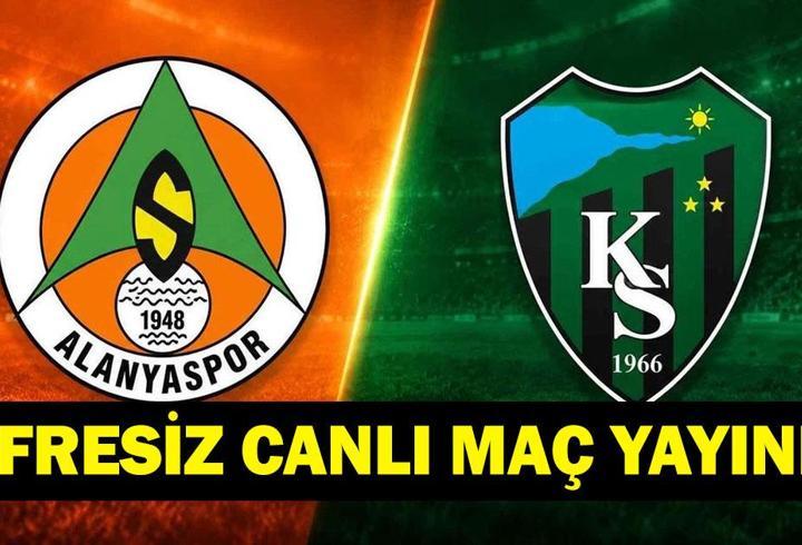 ALANYASPOR KOCAELİSPOR CANLI İZLE ŞİFRESİZ| Corendon Alanyaspor - Kocaelispor Maçı Hangi Kanalda, Ne Zaman, Saat Kaçta? Muhtemel 11'ler