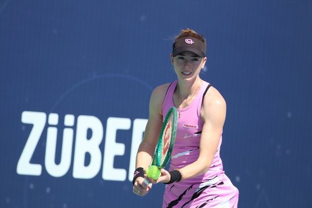 Çağla Büyükakçay, WTA 125 Adana Open'da Stefanini'ye 2-1 yenilerek elendi