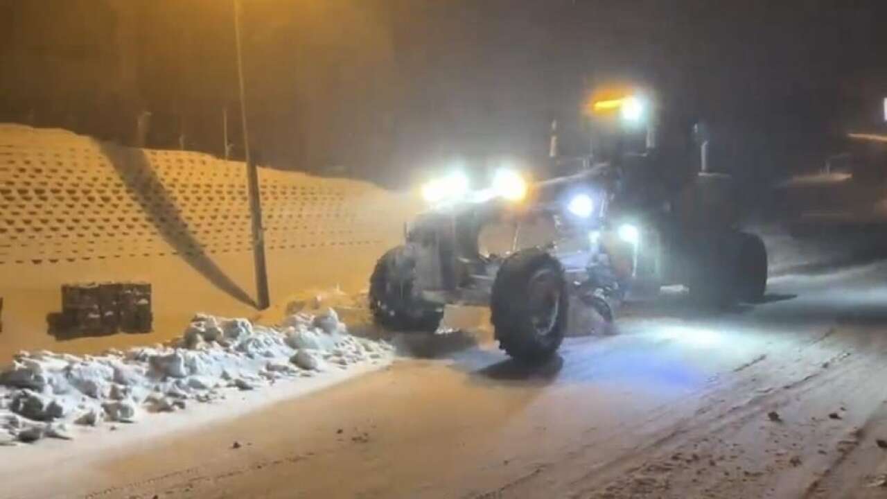 Uludağ’da kar kalınlığı 20 santimetreye ulaştı
