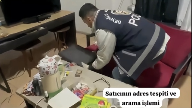 Su faturasından bulunan Hasköy'deki evde 885 gram marihuana ele geçirildi