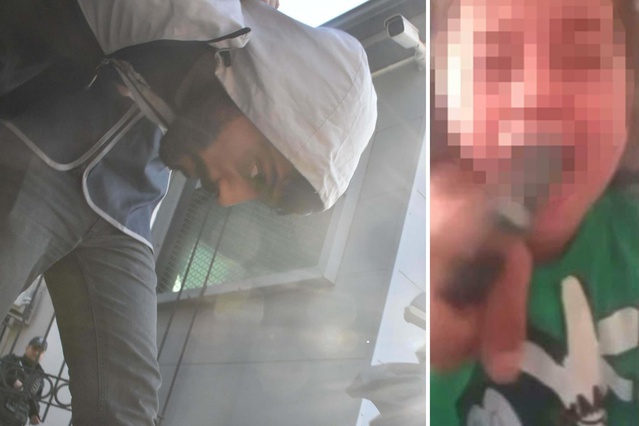Eşini görüntülü arayıp çocuğunun boğazına bıçak dayamıştı! Cezası belli oldu