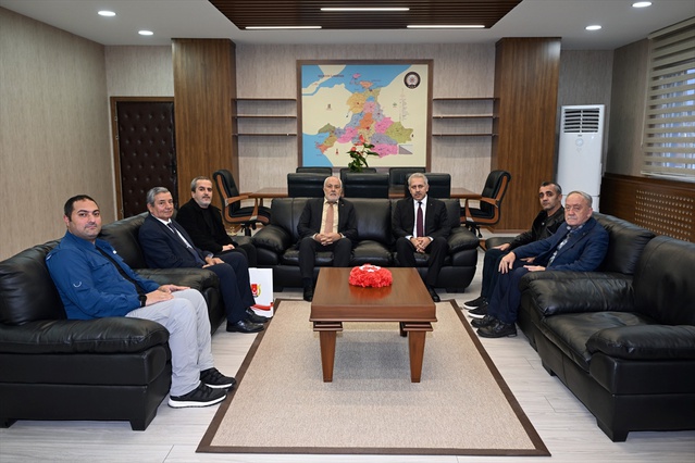 BGC heyeti, Emniyet Müdürü Karaman'ı ziyaret ederek dezenformasyona dikkat çekti