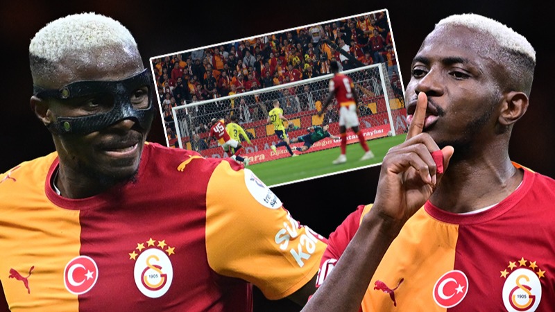 Galatasaraylı Victor Osimhen, bir ülkenin dilinde. "Unutulmaz, itibarını pekiştirdi"