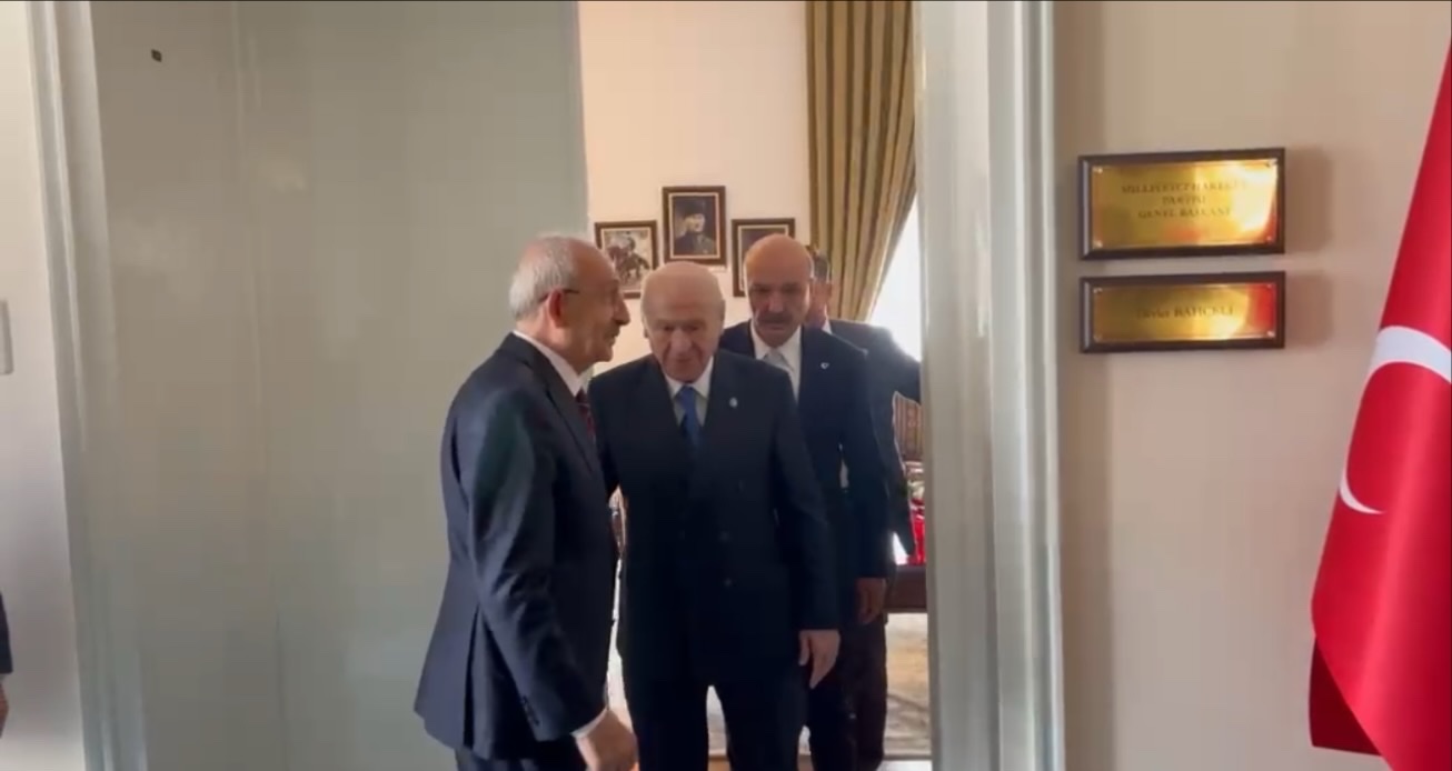 Bahçeli ve Kılıçdaroğlu arasında sürpriz görüşme