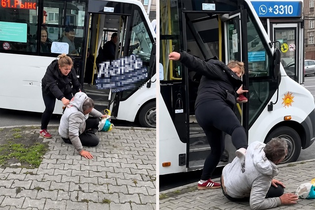 Küçük kıza taciz iddiası! Öfkeli kadın adamı tekme tokat dövdü