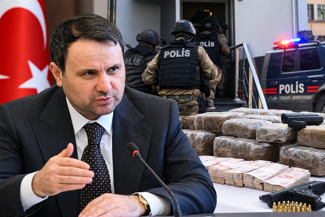Bakan Gürlek 8 aylık bilançoyu açıkladı: 7 bin 818 operasyon, 32 bin 882 şüpheli tutuklandı