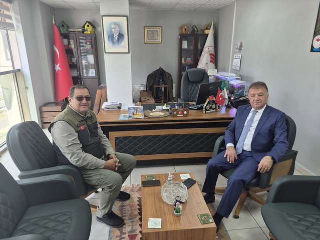 Tekirdağ Vali Yardımcısı Kaya, doğa koruma müdürlüğünde İnal'dan bilgi aldı