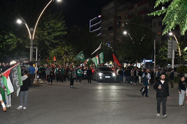 Diyarbakır ve çevre illerde Gazze'ye destek etkinlikleri düzenlendi