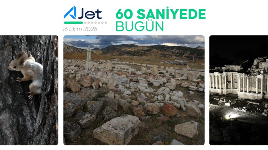 60 saniyede bugün (16 Ekim 2026)