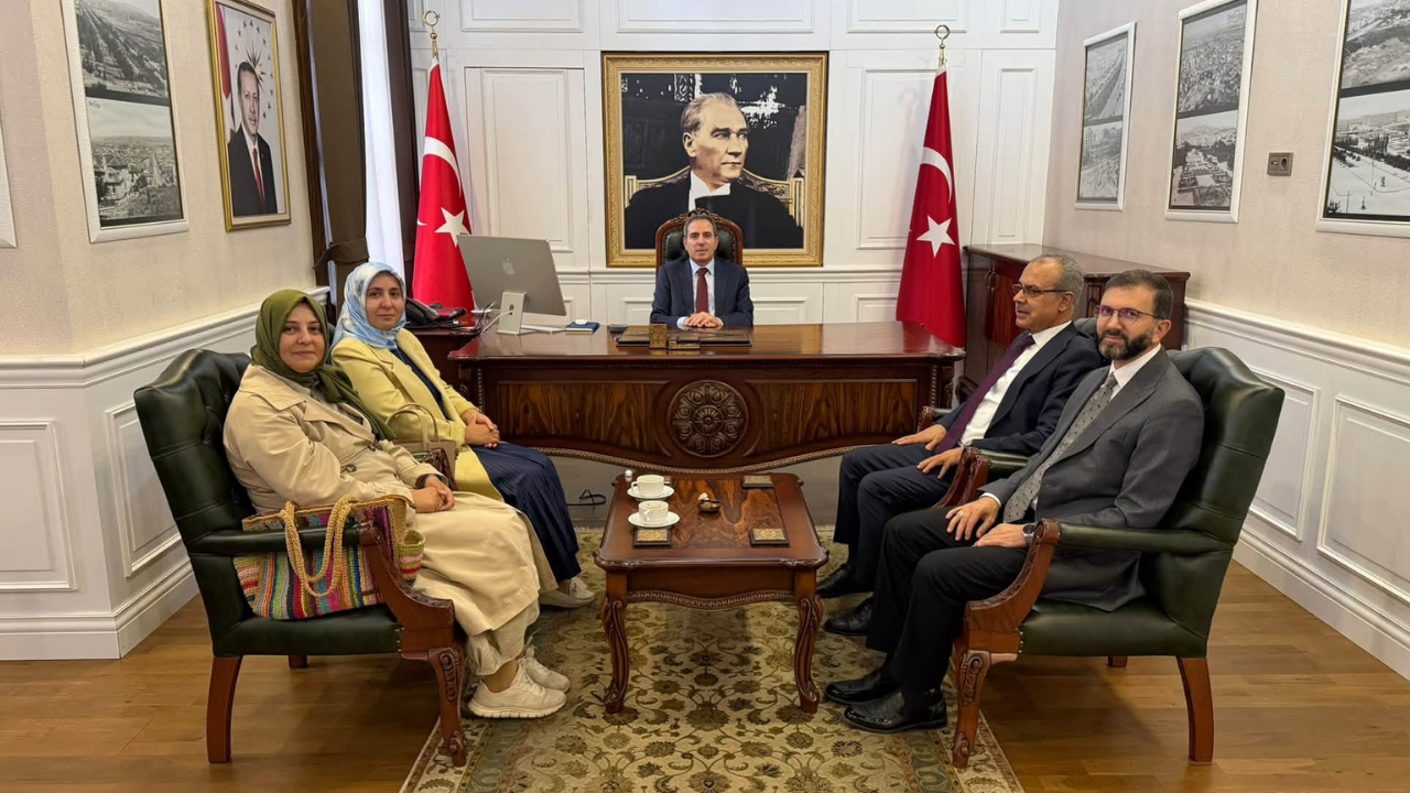 Çankaya Müftülüğünden Kaymakam Avni Oral’a hafta ziyareti