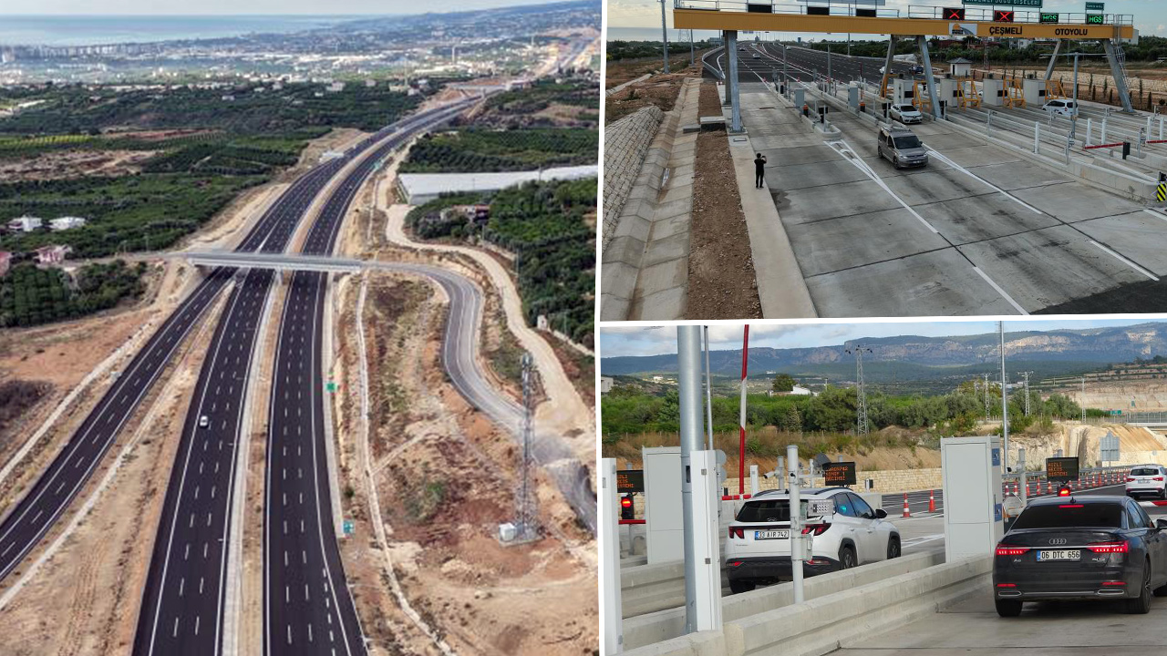 Yaz aylarında kilitlenen bölgeye yeni otoyol. 2,5 saatlik yol 18 dakikaya düştü