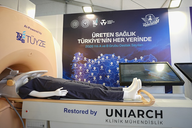 TÜSEB, inme için yapay zeka sistemini Şanlıurfa'daki TEKNOFEST'te sergiliyor