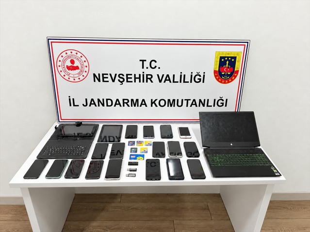 Nevşehir'de dolandırıcılıkta 12 gözaltı, son 2 yılda 85 milyon lira işlem tespit edildi