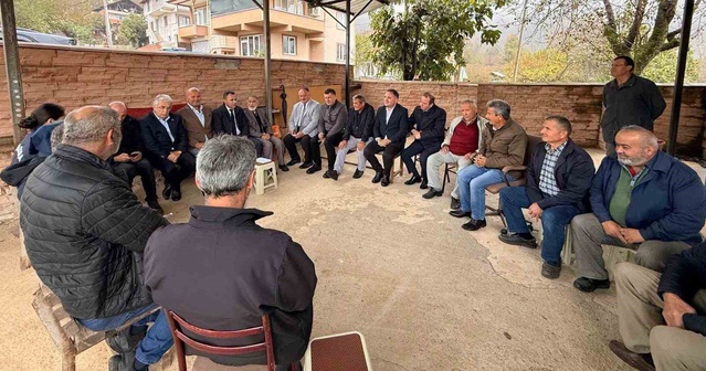 Akçakoca Kaymakamı Uzan, Küpler köyünde vatandaşların taleplerini dinledi