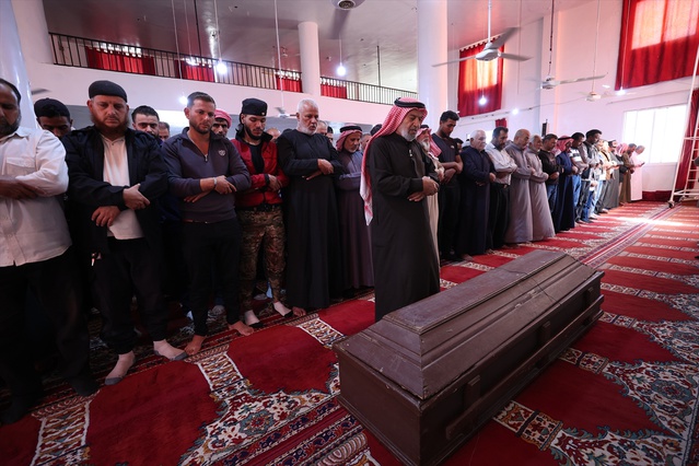 Dera Cemele'de İsrail baskınında öldürülen Down sendromlu Suriyeli defnedildi