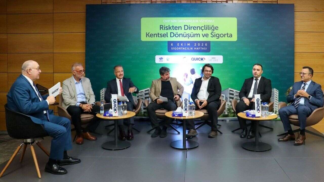 Kentsel dönüşüm ve sigorta sektörünün rolü masaya yatırıldı