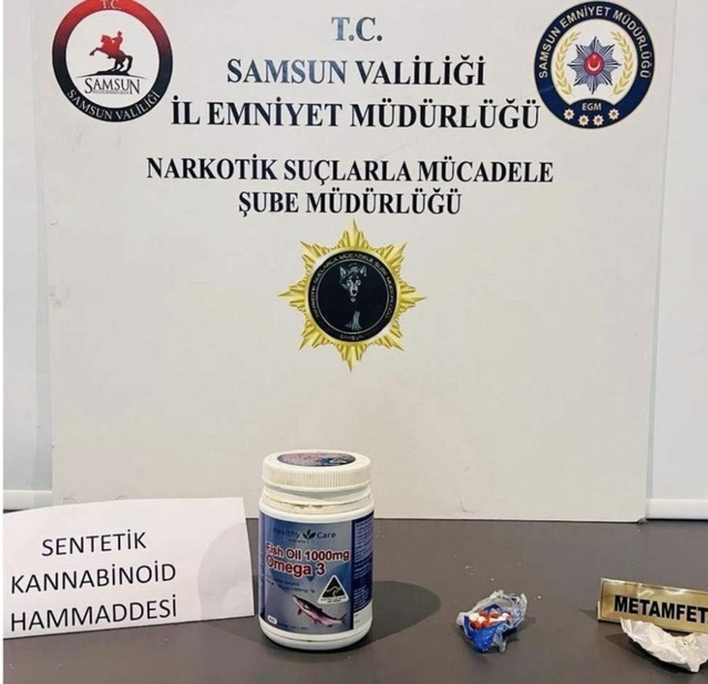 Samsun'da operasyonda 2 bin 6 sentetik hap ele geçirildi, 4 aranan şahıs yakalandı