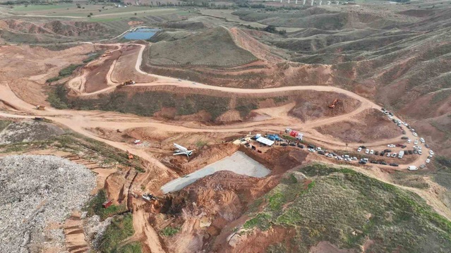 Sivas'ta 636 milyon TL'lik katı atık tesisi için temel atma töreni yapıldı
