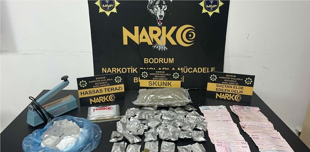 Muğla'da uyuşturucu operasyonları, 3 tutuklama ve 1 adli kontrolle sonuçlandı