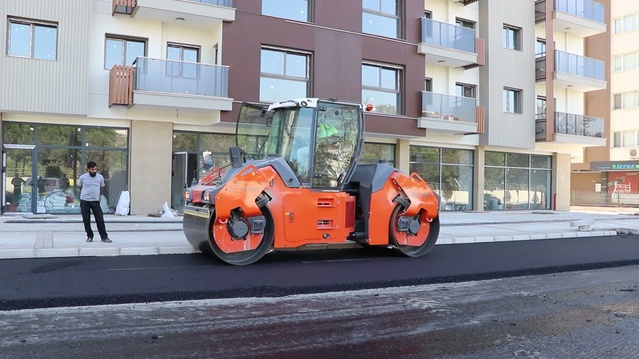 İzmir Büyükşehir Belediyesi Bayraklı-Bornova arasında yaklaşık 5 km'lik yol yeniliyor