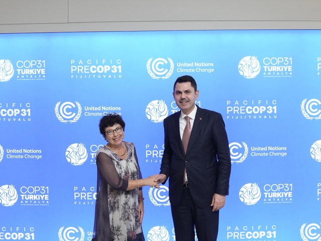 COP31 Başkanı Kurum, Fiji'de ada ülkeleri ve Fransa ile iklim önceliklerini görüştü