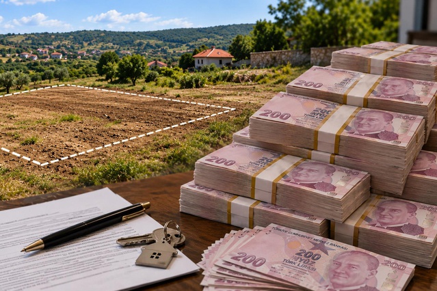 Babasının tarlasını satıp otomobil alan genç, kabusu yaşadı