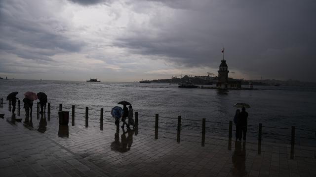 İstanbul için sağanak uyarısı