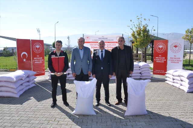 Muş'ta 150 ton mercimek ve nohut tohumu yüzde 75 hibeyle 250 üreticiye dağıtıldı