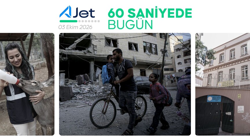 60 saniyede bugün (03 Ekim 2026)