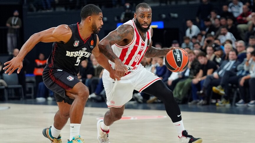 Beşiktaş, Olympiakos'a 81-73 yenildi
