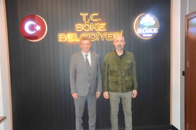 AYESOB heyeti, Söke'de esnaf ve pazarcı sorunları için Başkan Arıkan'ı ziyaret etti