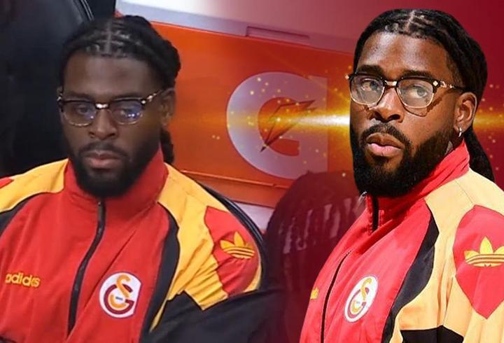NBA yıldızı Lu Dort, hazırlık maçına Galatasaray eşofmanıyla gelerek damga vurdu