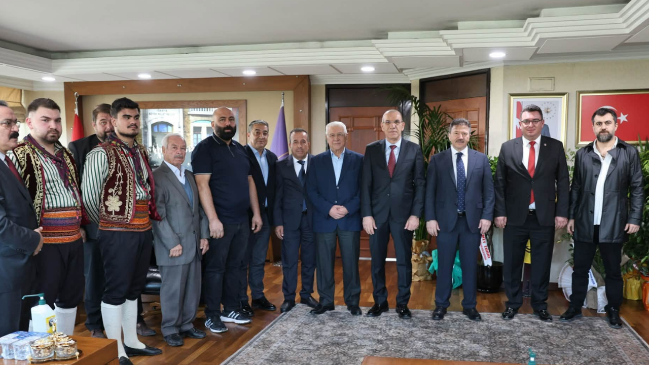 Ayaş heyetinden TESK’in yeni yönetimine ziyaret