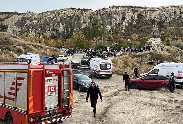 SON DAKİKA... Kapadokya'da peribacası çöktü: 2 can kaybı