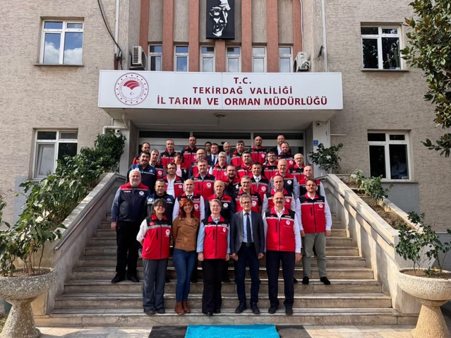 Trakya Kalkınma Ajansı desteğiyle Tekirdağ Tarım personeli İHA-1 eğitimini tamamladı