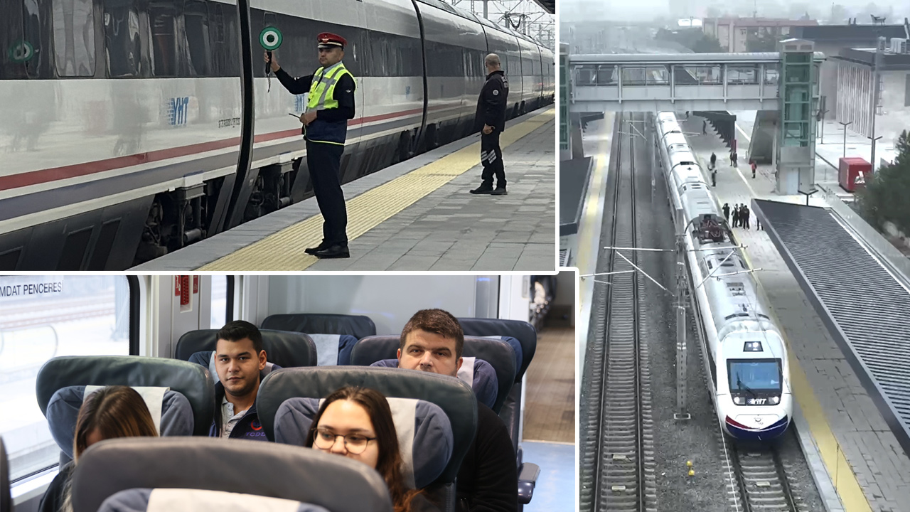 Yeni yüksek hızlı tren hattında ilk sefer: "Saatler sürüyordu, şimdi 55 dakikada gideceğim"