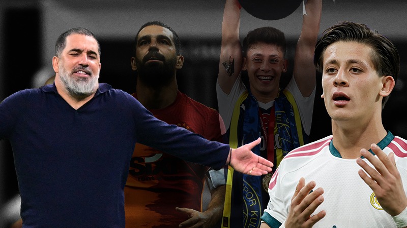Arda Turan'dan Arda Güler'e Fenerbahçe-Galatasaray örneği. "Saha dışı ve içi farklı"
