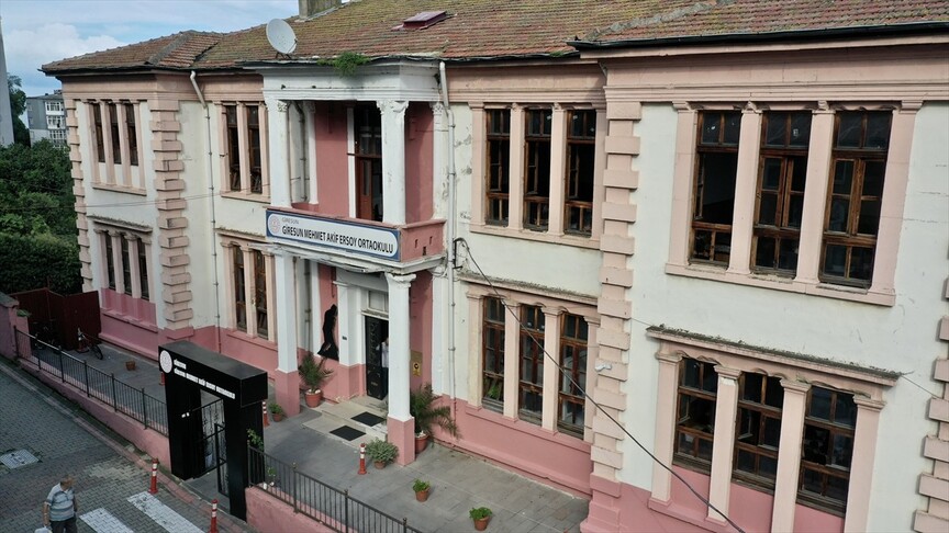 Giresun'un 113 yıllık okulu eğitim mirasını geleceğe taşıyor
