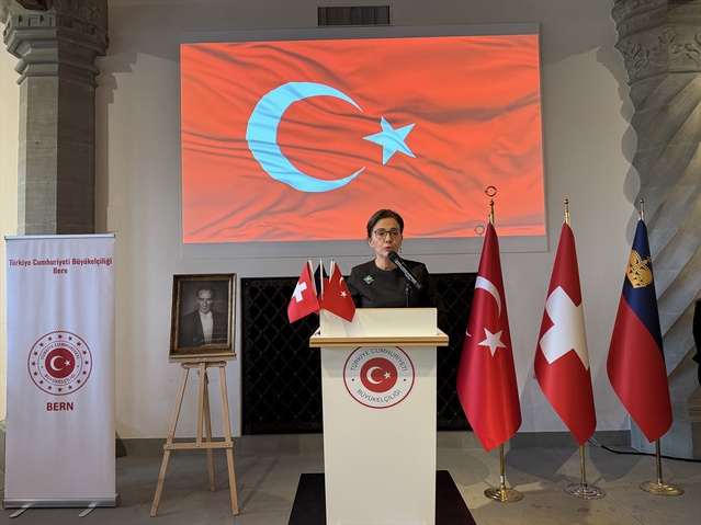 İsviçre'de, 29 Ekim Cumhuriyet Bayramı kutlandı