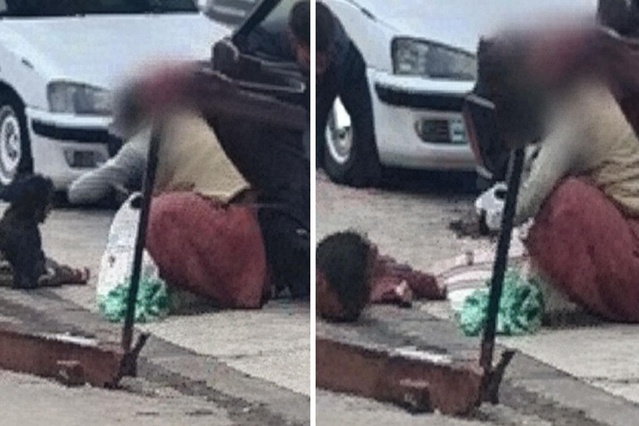 İzmit’te küçük çocuğa sokak ortasında şiddet