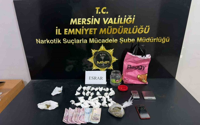 Mersin'de uyuşturucu satıcılarına yönelik operasyonda 6 şüpheli tutuklandı