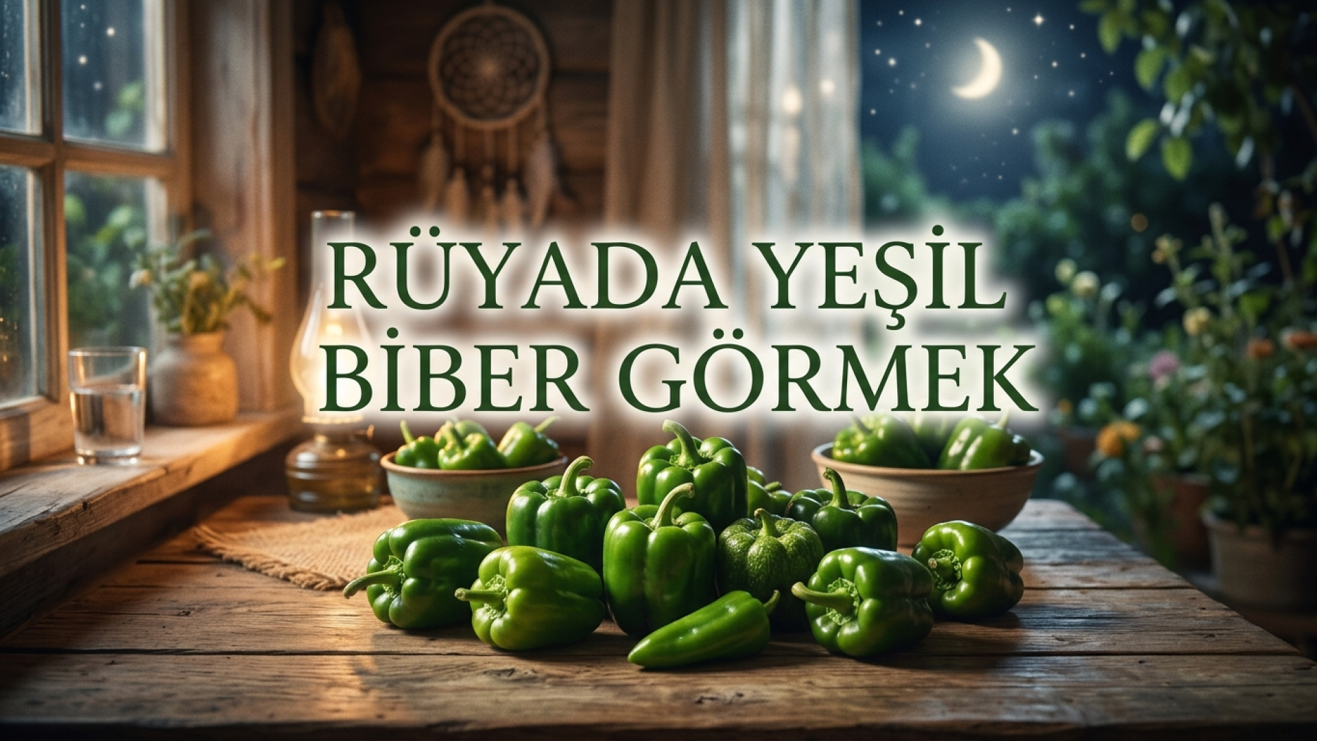 Rüyada yeşil biber görmek ne anlama gelir?