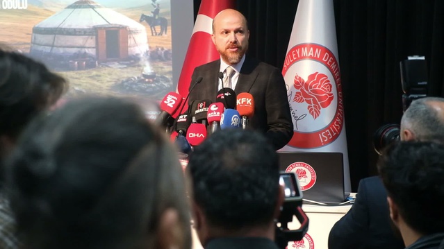 Bilal Erdoğan SDÜ'de iyi insanların cesur olmasını ve çok çalışmasını istedi