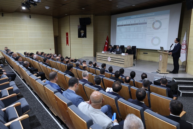 Bingöl'de İl Koordinasyon Kurulu toplantısında 289 projeden 57'si tamamlandı