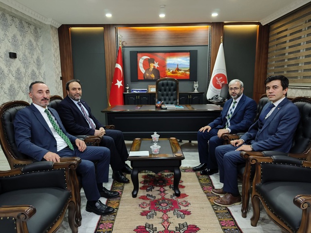 Ağrı İl Müftüsü İlhan, Saha Buluşmaları kapsamında Diyanet heyetini ağırladı