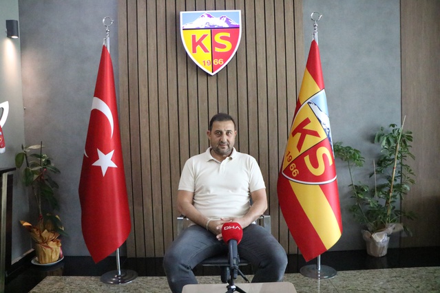 Sportif Direktör İçgül, 19 puanla averaj lideri Kayserispor'da istikrar istedi
