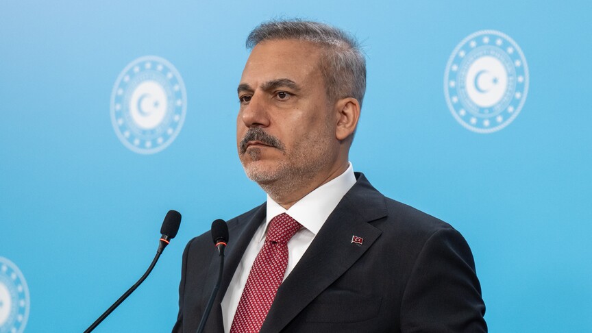 Fidan ve birçok ülke temsilcisi, CICA Zirvesi'nde İsrail Cumhurbaşkanının konuşması başlarken salonu terk etti
