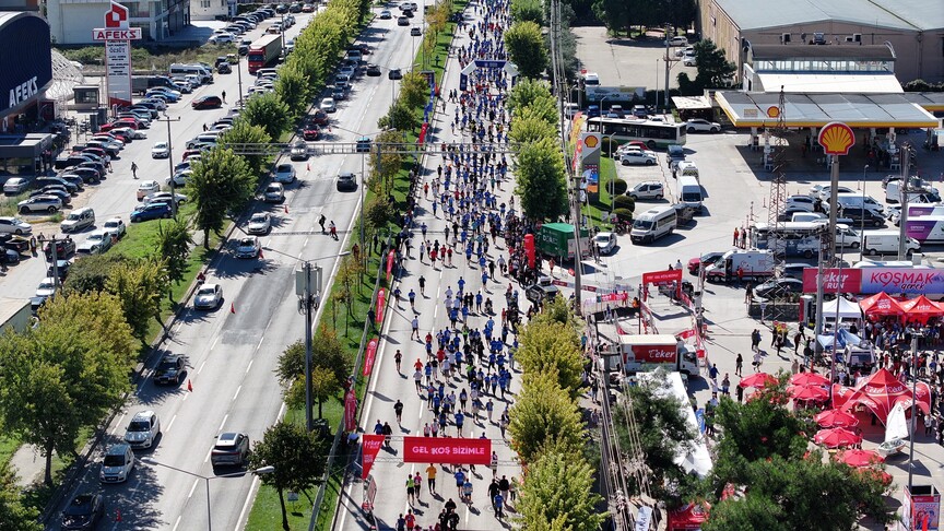 "Eker I Run Koşusu" Bursa'da yapıldı