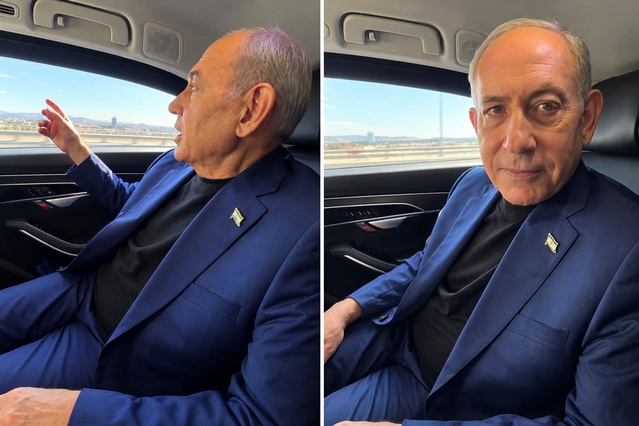 Netanyahu'ya yayın kapattıran patlama! Yüz ifadesi her şeyi özetliyor